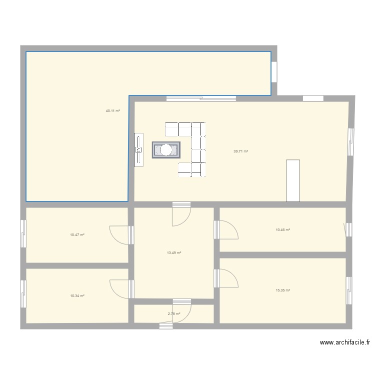 Plan Maison Mika. Plan de 0 pièce et 0 m2