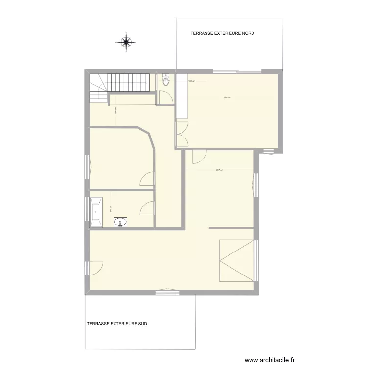 ALGER    EDL   RDC. Plan de 