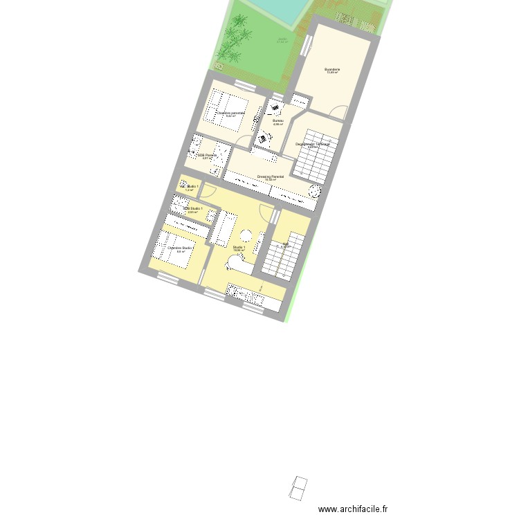 Mediatheque_plan_2_studio-meubles-final test-1_isolationgghh. Plan de 0 pièce et 0 m2