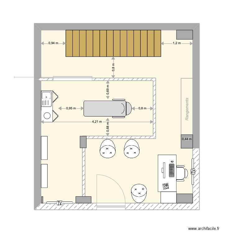BIARRITZ RDC Propo2. Plan de 0 pièce et 0 m2
