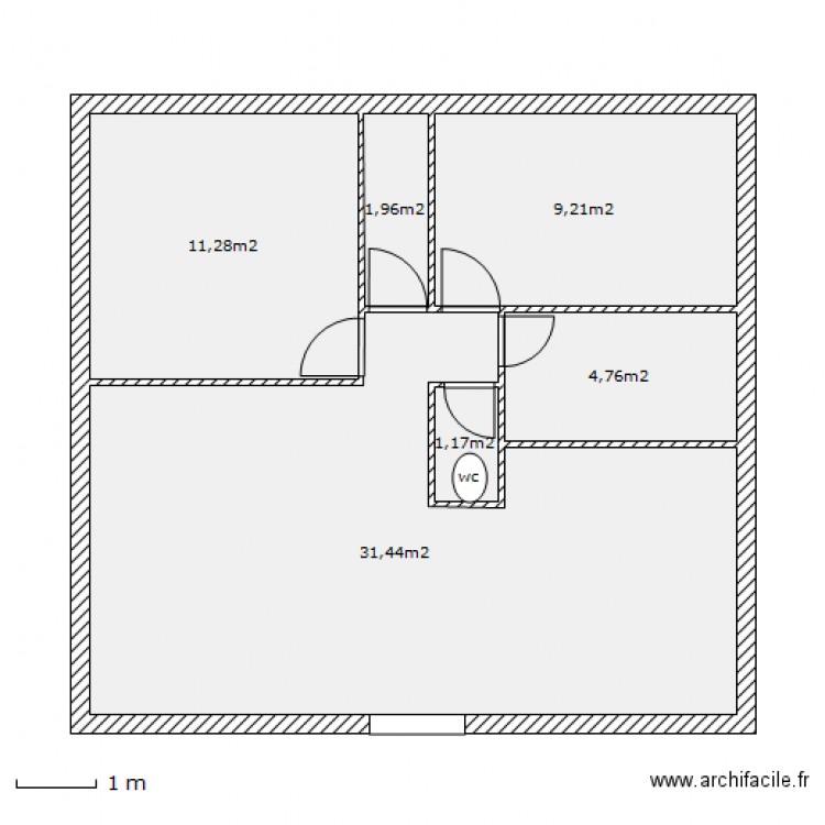 Maison Thierry Modif bis. Plan de 0 pièce et 0 m2