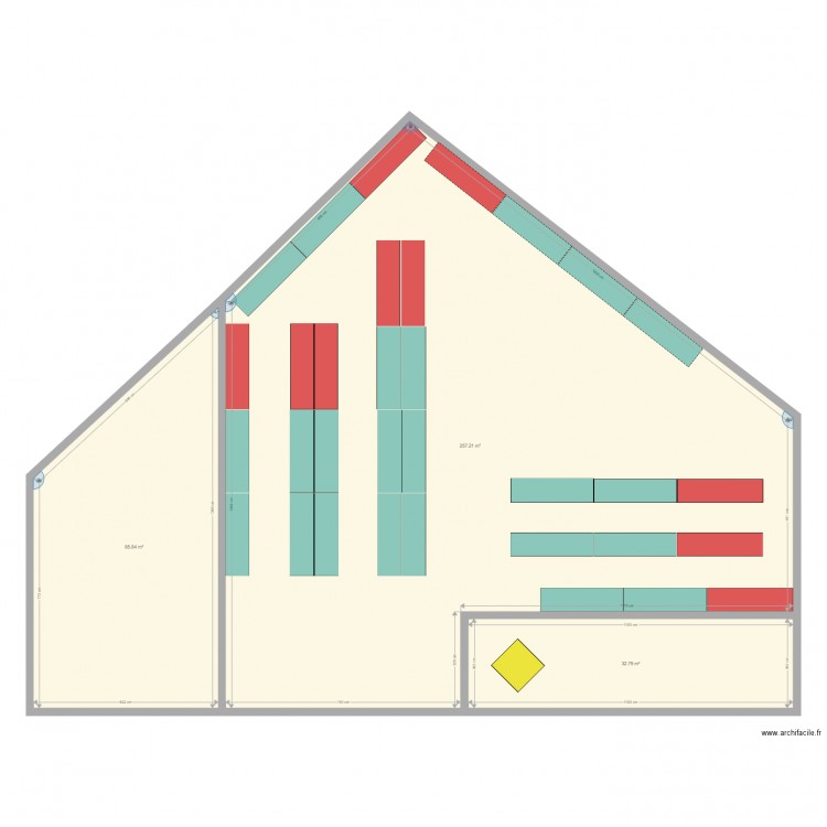 rackage. Plan de 0 pièce et 0 m2