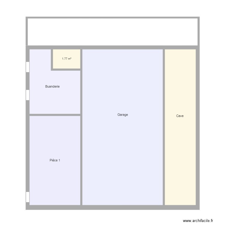 pavillon Cormeilles en parisis sous sol. Plan de 0 pièce et 0 m2