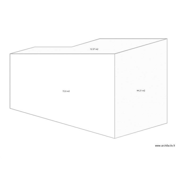 MAISON DP5 ARRIERE. Plan de 0 pièce et 0 m2