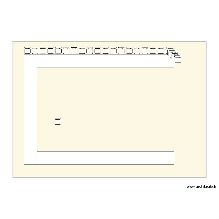 Plan de table mariage. Plan de 1 pièce et 159 m2