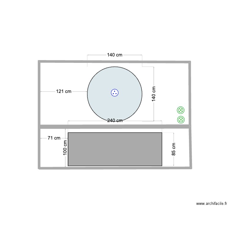 PLAN MUR1. Plan de 0 pièce et 0 m2