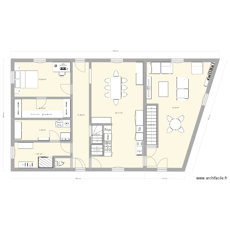 Cressat RDC. Plan de 0 pièce et 0 m2