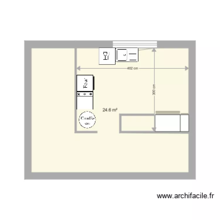 CUISINE ADR1. Plan de 