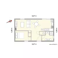 VUE DESSUS GROS - PROJET D'AMENAGEMENT