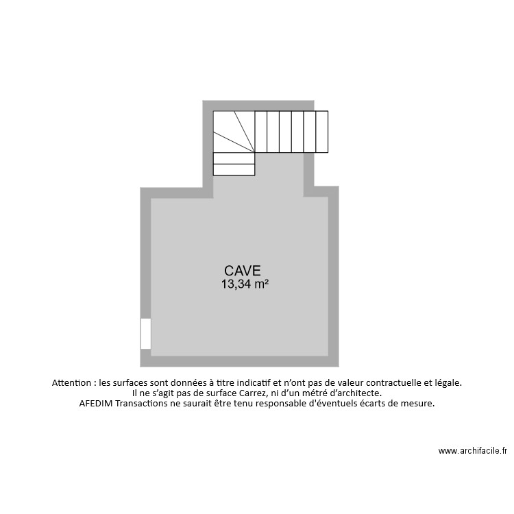 BI 7651 CAVE. Plan de 0 pièce et 0 m2