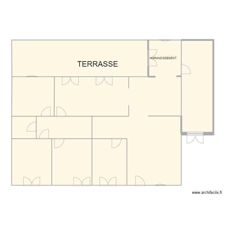 PLANAPRES1. Plan de 9 pièces et 201 m2