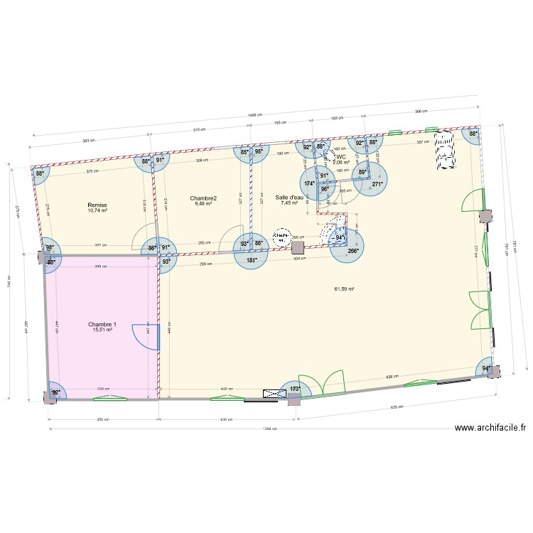 manuiserie22. Plan de 0 pièce et 0 m2