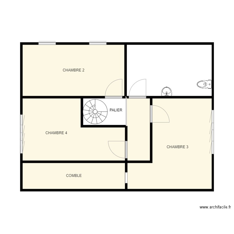 1 ER MOUTIN. Plan de 0 pièce et 0 m2