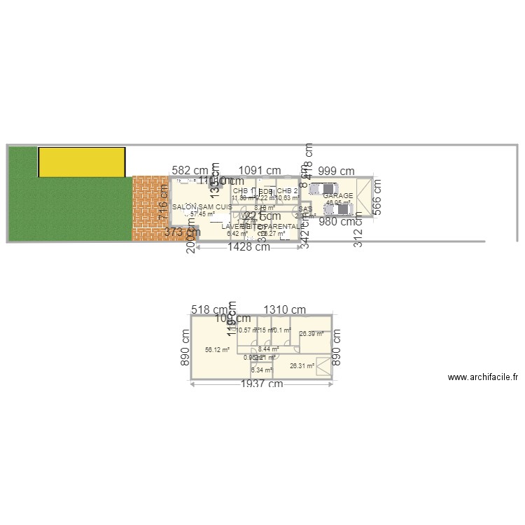 CHAURAY 21 08. Plan de 0 pièce et 0 m2