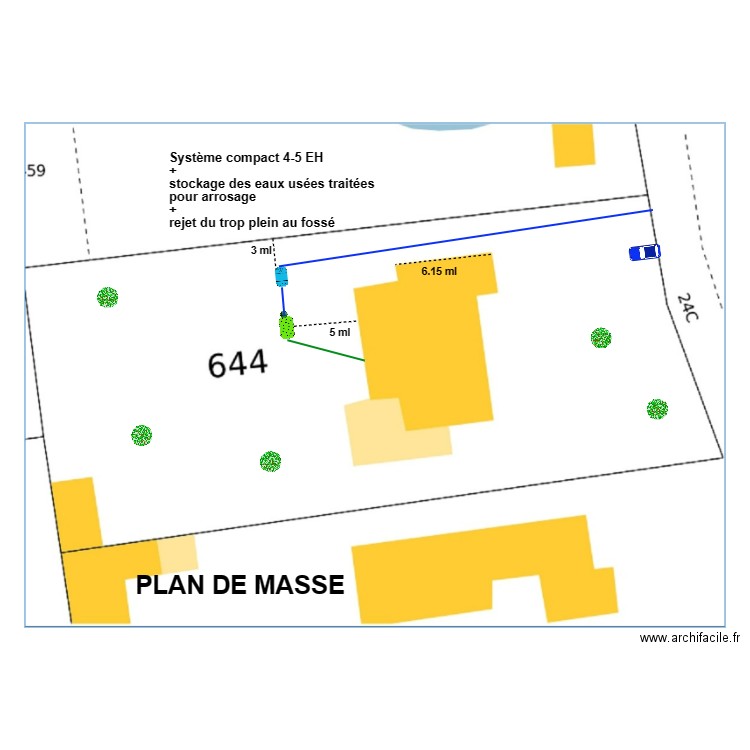 Friscia. Plan de 0 pièce et 0 m2