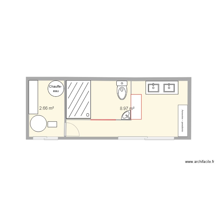 CONTAINER POOL HOUSE. Plan de 0 pièce et 0 m2