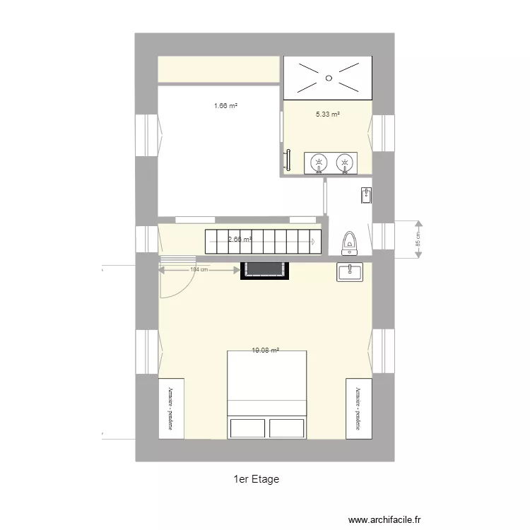 Maisoncelles en Brie Chambre V4. Plan de Maisoncelles en Brie Chambre V4. Plan de