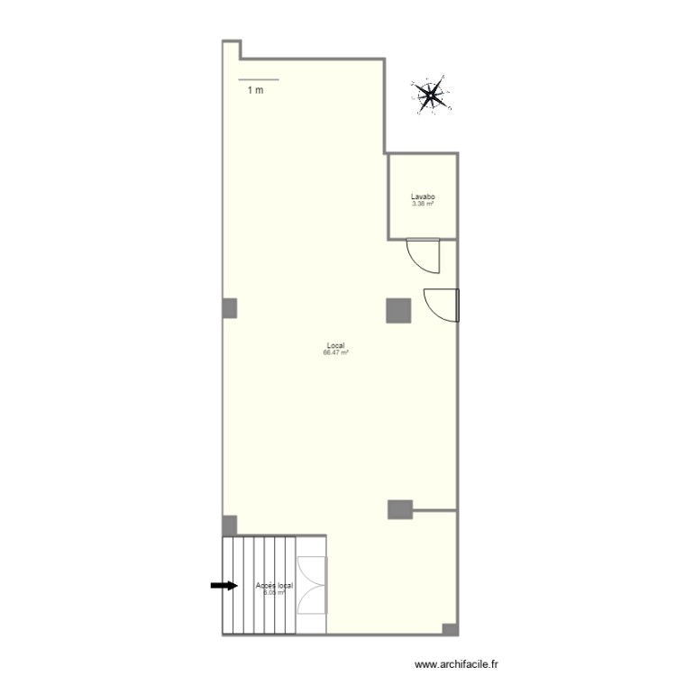ED EL TOLL LOCAL PLANTA BAIXA. Plan de 0 pièce et 0 m2