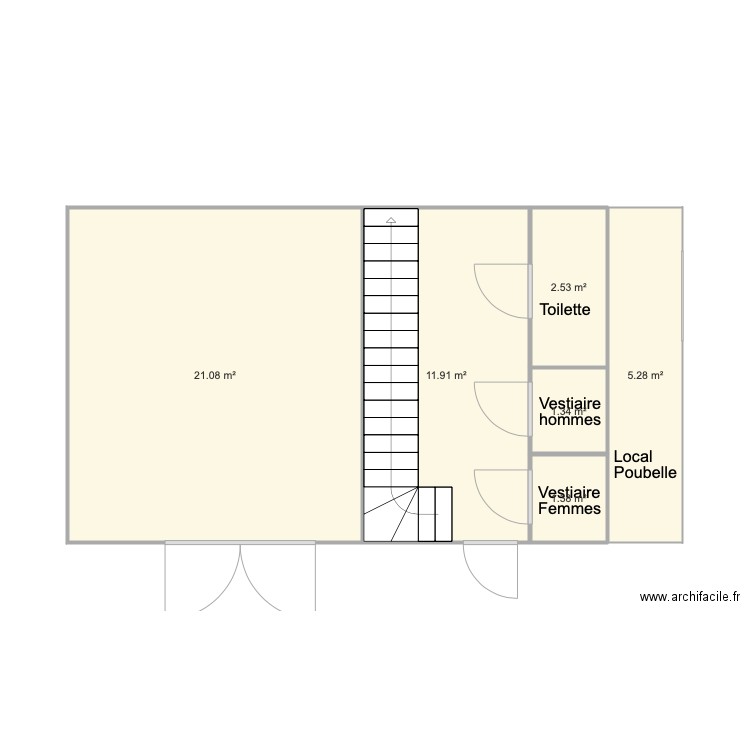 Plan manoir St Prex Annexe  V1. Plan de 0 pièce et 0 m2