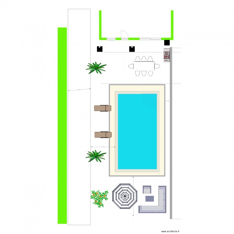 colroy. Plan de 0 pièce et 0 m2