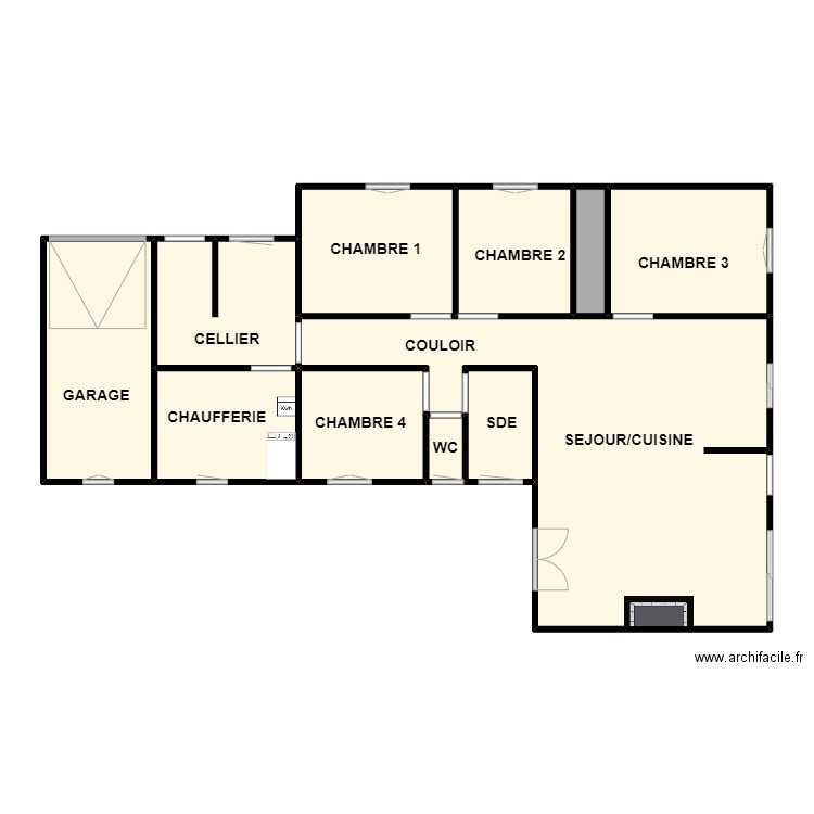 FORCIER. Plan de 0 pièce et 0 m2