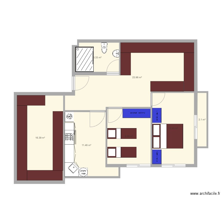 mouad. Plan de 0 pièce et 0 m2