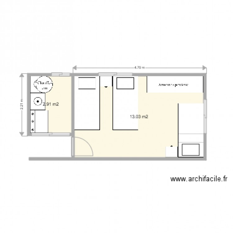 NOUVELLE CHAMBRE ESPAGNE. Plan de 0 pièce et 0 m2