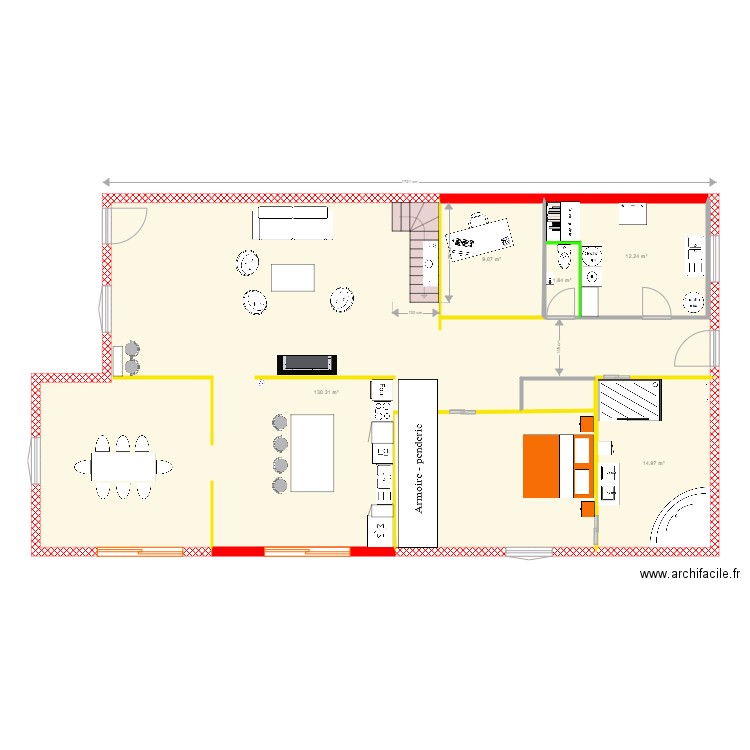 MAISON MAX meublée 2018. Plan de 0 pièce et 0 m2
