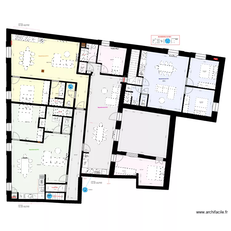 GRAVESON R+1 NEW 12 AOUT. Plan de 