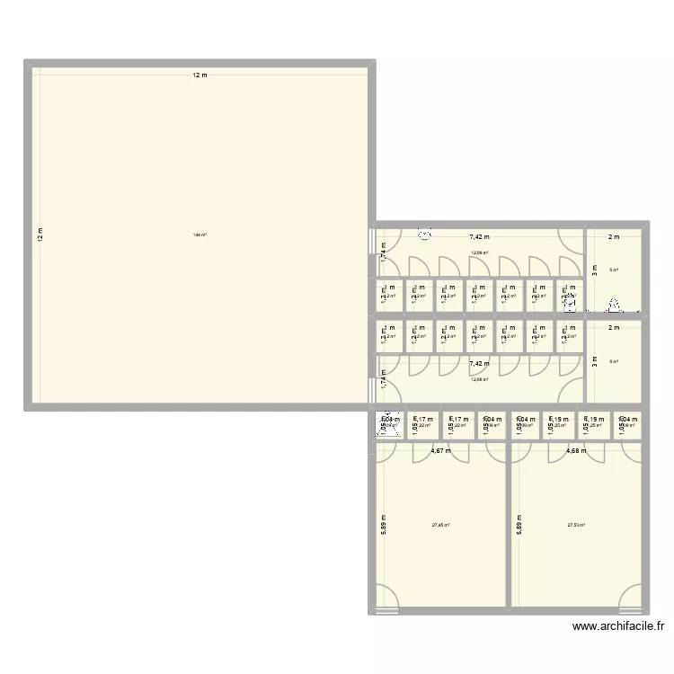 villa. Plan de 29 et 263 m² villa. Plan de 29 et 263 m²