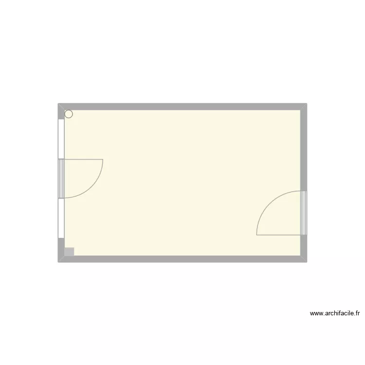 Cuisine Lib. Plan de 1  et 9 m²