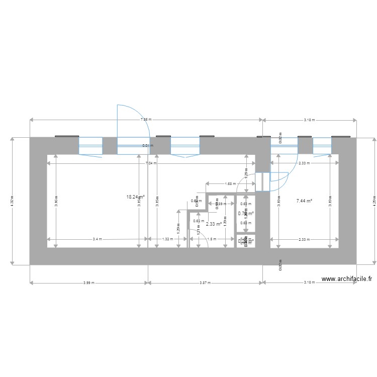 RBNB 2. Plan de 0 pièce et 0 m2