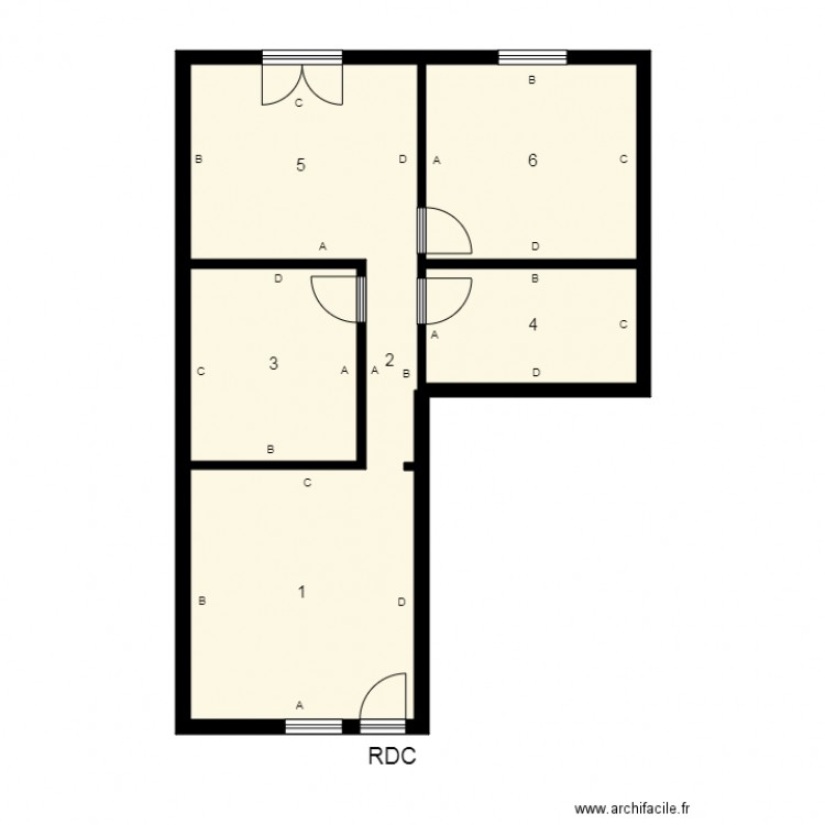 174423 SCI BLP DE POPEY Plomb. Plan de 0 pièce et 0 m2