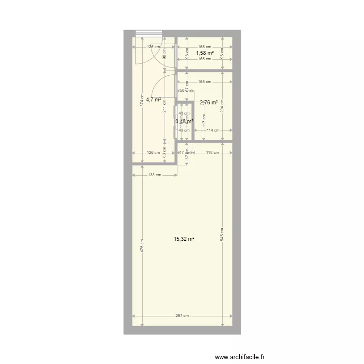 Residence Atlantide Carnon. Plan de 