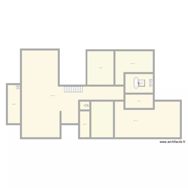 maison. Plan de maison. Plan de