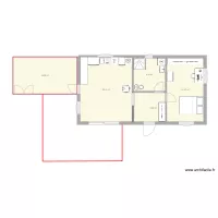 Maison 50 m2 avec bureau