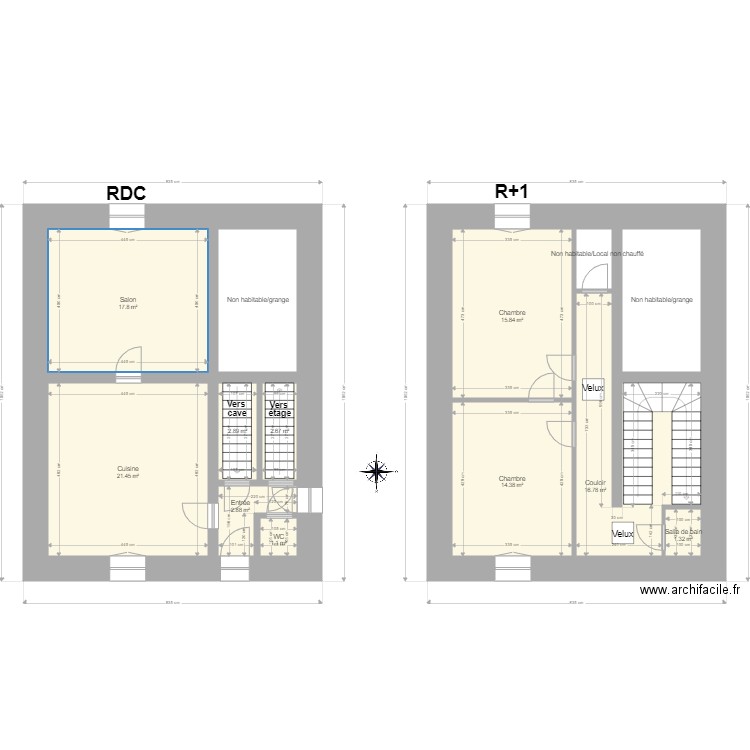 PARMENTIER Arthur. Plan de 0 pièce et 0 m2