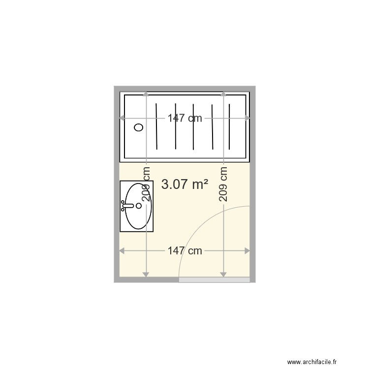 GALLET J PIERRE . Plan de 0 pièce et 0 m2