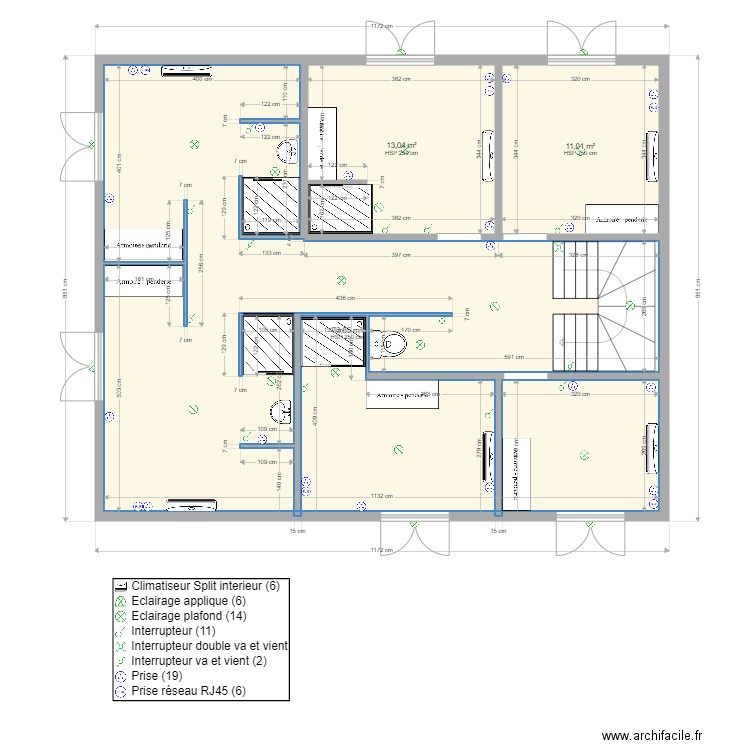 plan étage sigma. Plan de 0 pièce et 0 m2