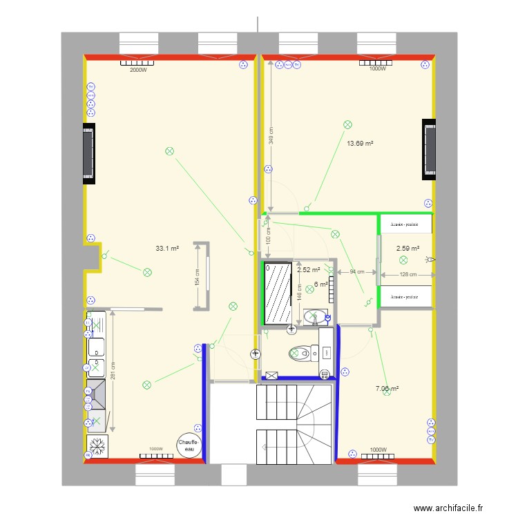 TDP R2 V4. Plan de 0 pièce et 0 m2