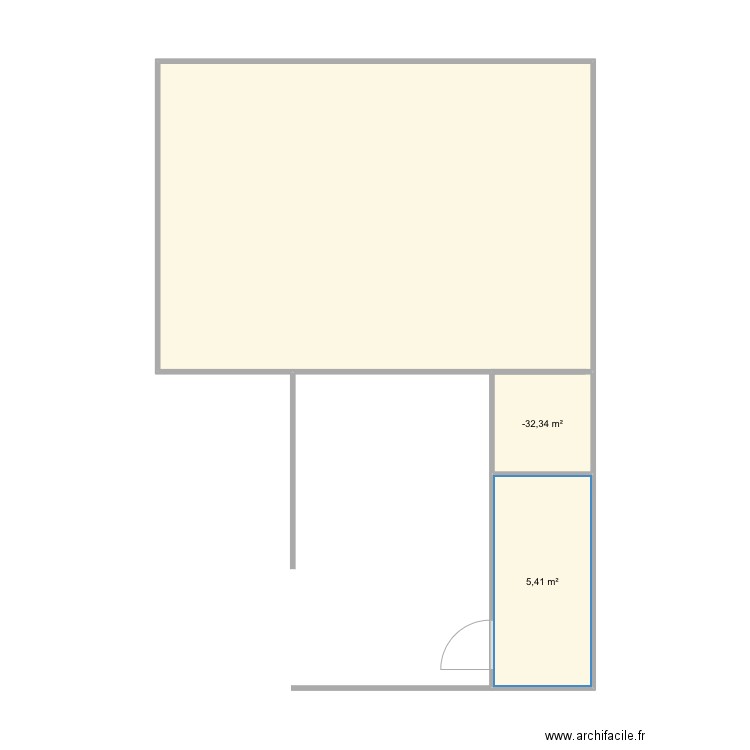 Boulangerie. Plan de 0 pièce et 0 m2