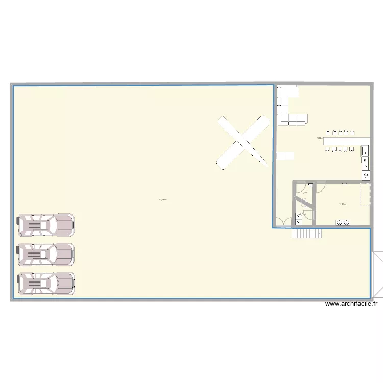 blue 2. Plan de 