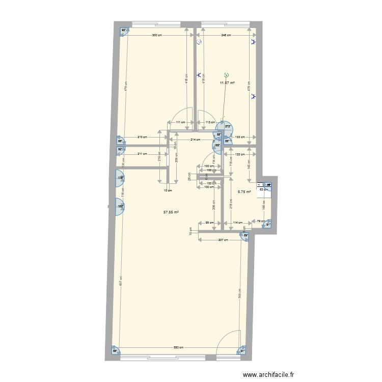 Maison Damien 1. Plan de 0 pièce et 0 m2