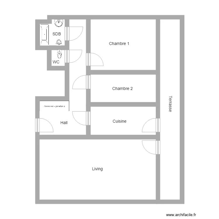 Mutsaard 77. Plan de 