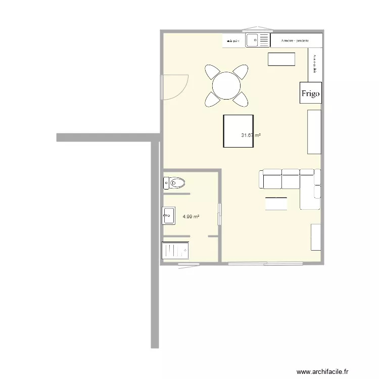 vlg addition. Plan de 
