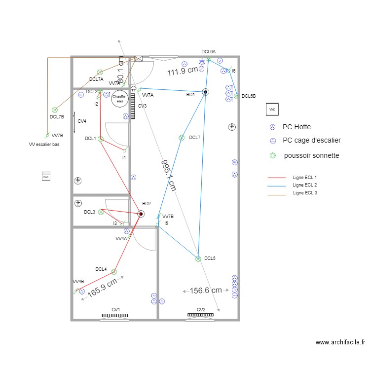 Marie jerome eclairage . Plan de 0 pièce et 0 m2