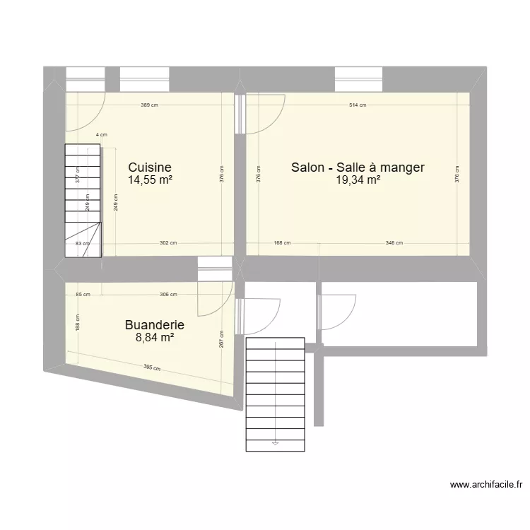 Coraline PAUL - Rez - Vente. Plan de 