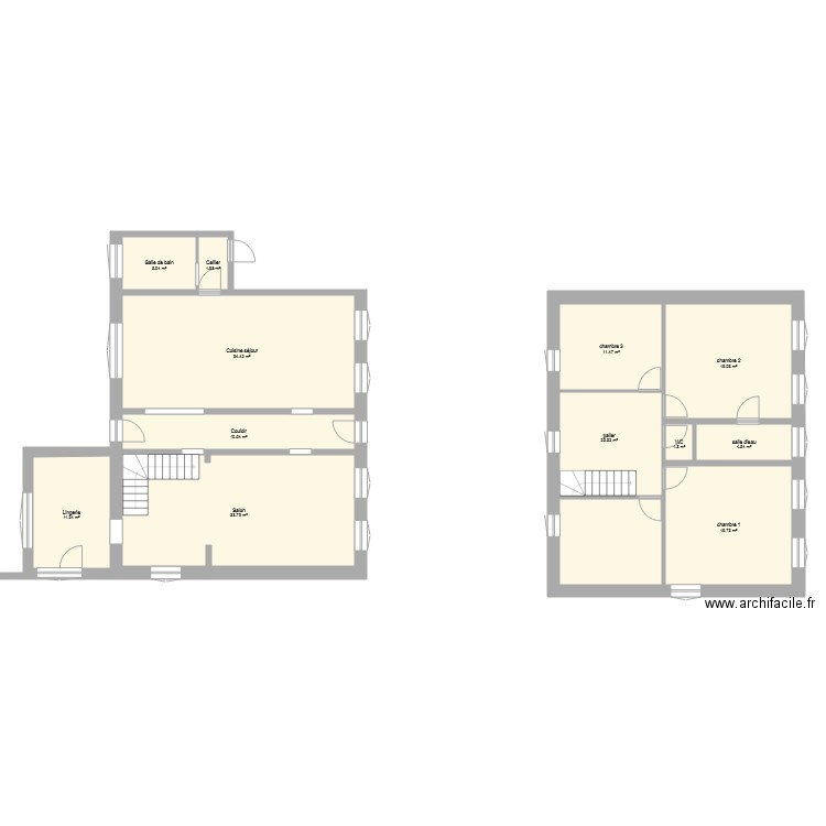 plan maison art plastique 2. Plan de 0 pièce et 0 m2