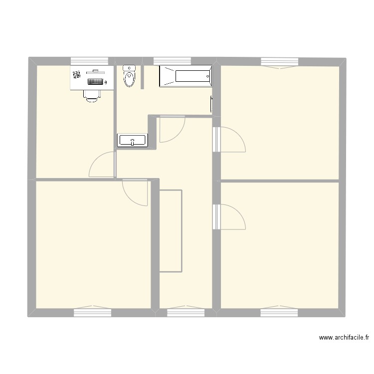 MATHILDE CLERET. Plan de 11 pièces et 147 m2