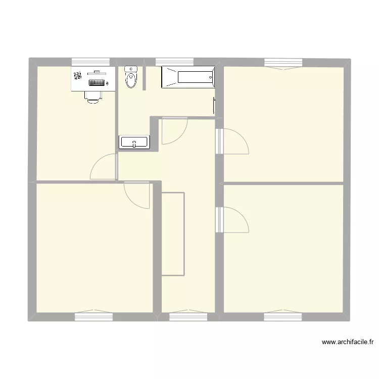 MATHILDE CLERET. Plan de 